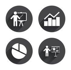 Diagram graph Pie chart Presentation billboard N22