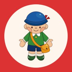 student cartoon theme elements vector eps N2