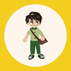 student cartoon theme elements N32