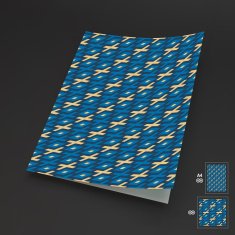 Seamless Vector Background A4 Business Blank N6