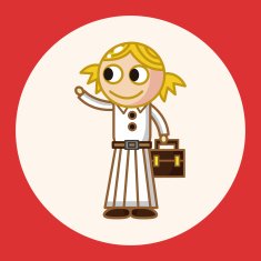 student cartoon theme elements vector eps N13