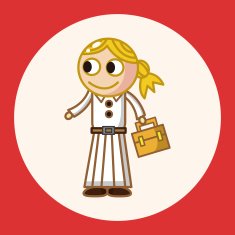 student cartoon theme elements vector eps N14