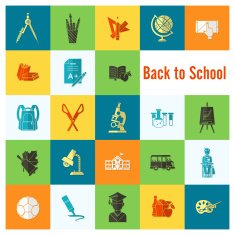 school and education icons N316