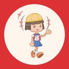 student cartoon theme elements N49