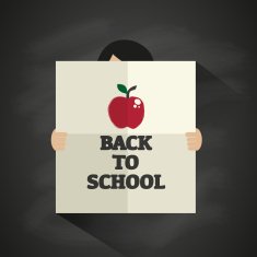 Back to School Lettering Poster N2