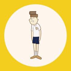 student cartoon theme elements N59