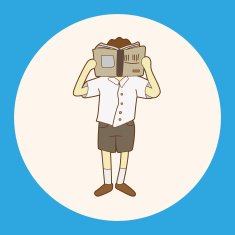 student cartoon theme elements N60