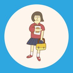 student cartoon theme elements N62