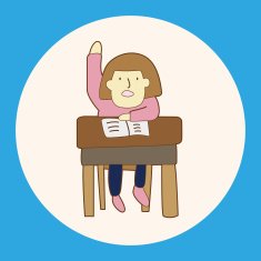 student cartoon theme elements N63