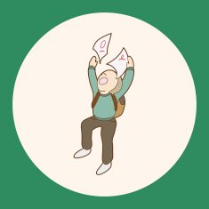 student cartoon theme elements N64