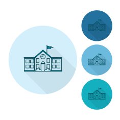 school and education icons N368