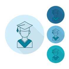 school and education icons N371
