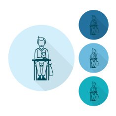 school and education icons N374