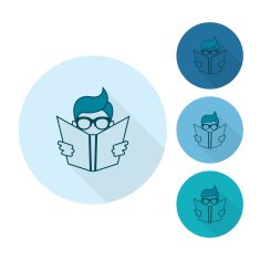 school and education icons N377
