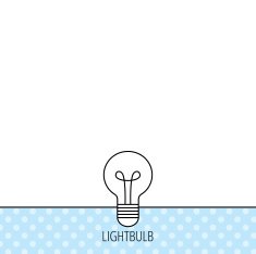 Lamp icon Idea and solution sign N7