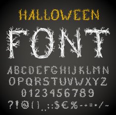 Scary font