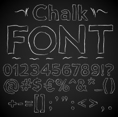 Chalk font N11