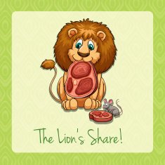 English idiom lion's share