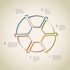 Vector infographic background N6