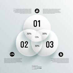 Modern design for business info graphic N5