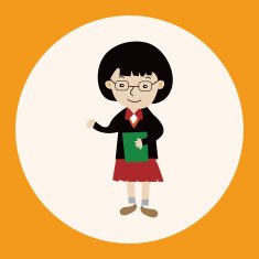 student cartoon theme elements vector eps N29
