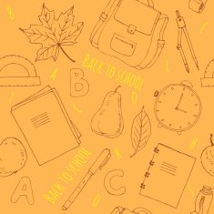 Hand drawn school symbols N13