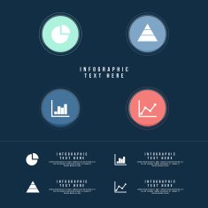 Business Infographics Minimal style Vector illustration N6