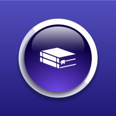 web button Flat design with shadow N3