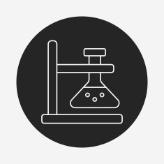 Beaker line icon N17