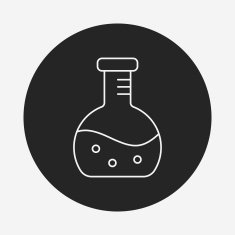 Beaker line icon N21