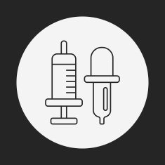 Beaker line icon N41