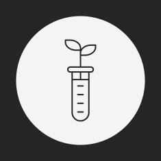 Beaker line icon N57