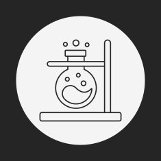 Beaker line icon N61