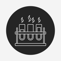 Beaker line icon N63