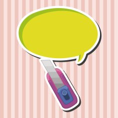 stationary utility knife theme elements vector eps N5