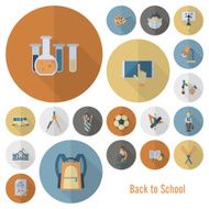 school and education icons N421