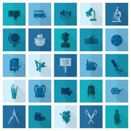 school and education icons N422