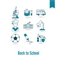 school and education icons N423