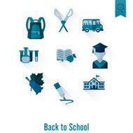 school and education icons N426