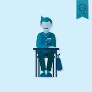 school and education icons N436