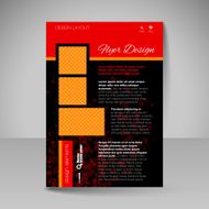 Site layout for design - flyer N13