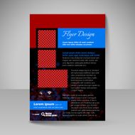 Site layout for design - flyer N14