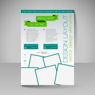 Site layout for design - flyer N18