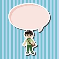 student cartoon theme elements N95