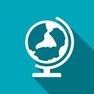 Earth globe icon N12