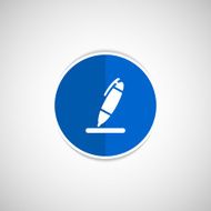 pen icon tool interface sign symbol graphic N7