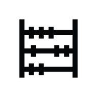 Abacus Vector Icon
