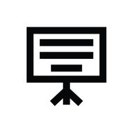 Whiteboard Vector Icon N2