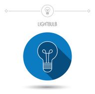 Lamp icon Idea and solution sign N10