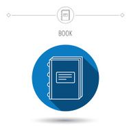 Book icon Education sign N11